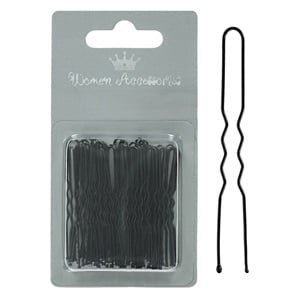 Agrafe pentru Par Negre/Maro 4.5cm - 40-50buc
