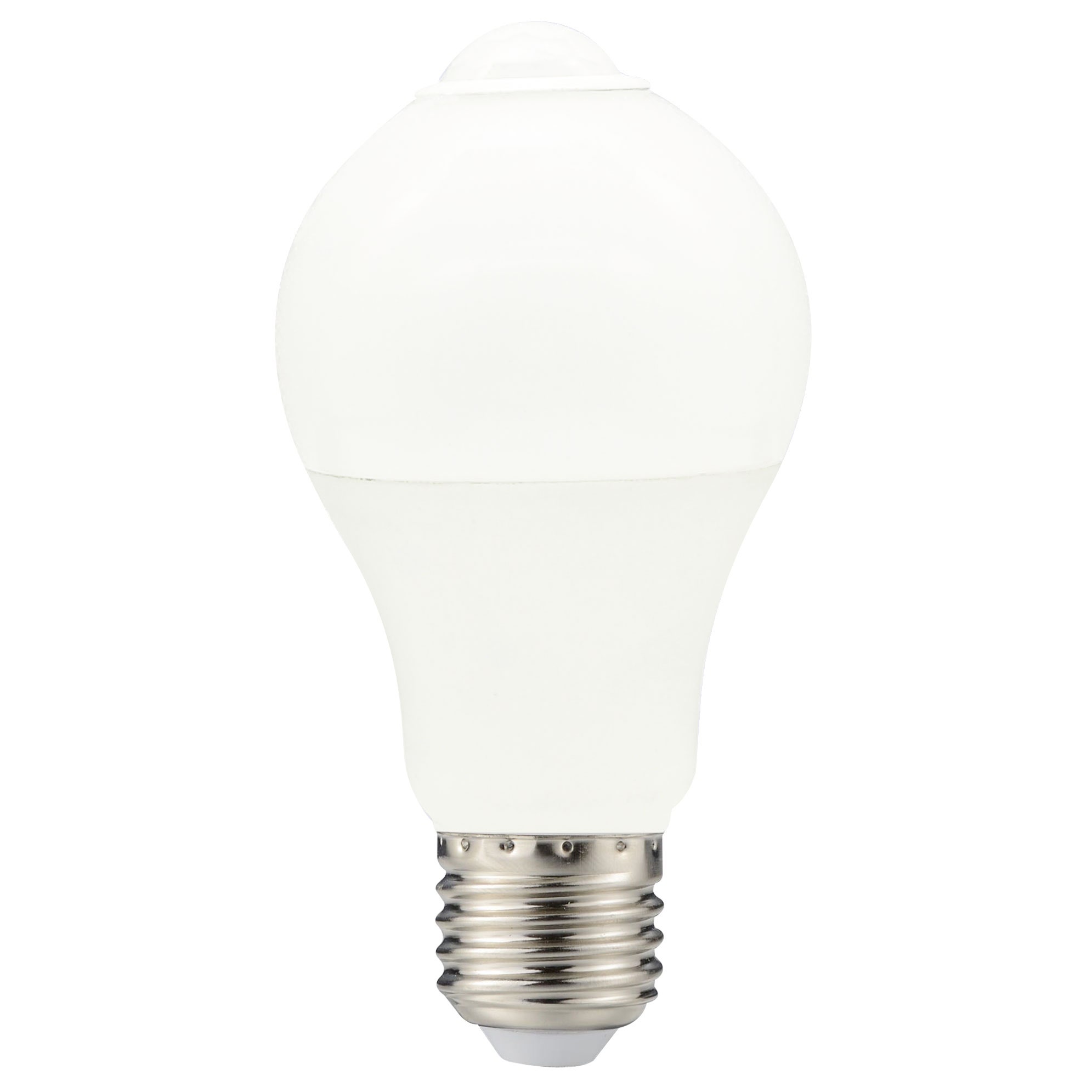 Bec LED Hoff clasic A60 E27 10 W 800 lm lumina rece 6000 K, cu senzor de miscare