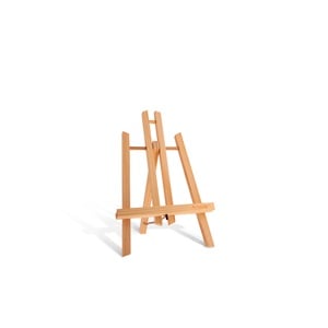 Sevalet de Masa din Lemn de Culoare Naturala pentru Pictura 30cm