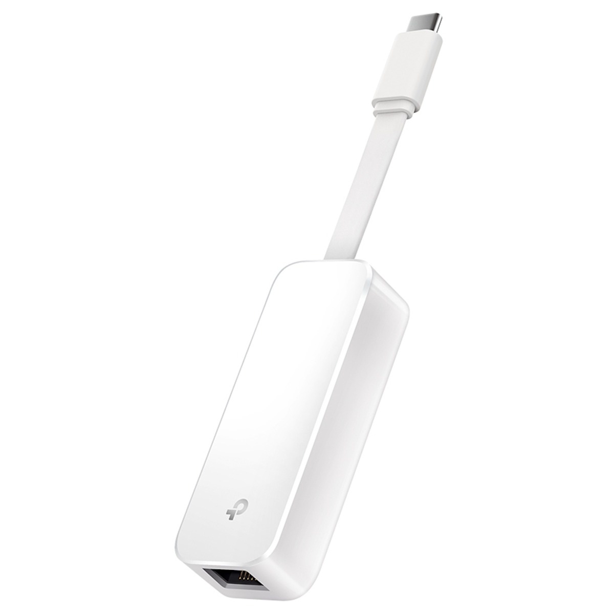 Adaptor de retea Ethernet TP-Link UE300C, USB type-C la RJ45 Gigabit Ethernet, alb