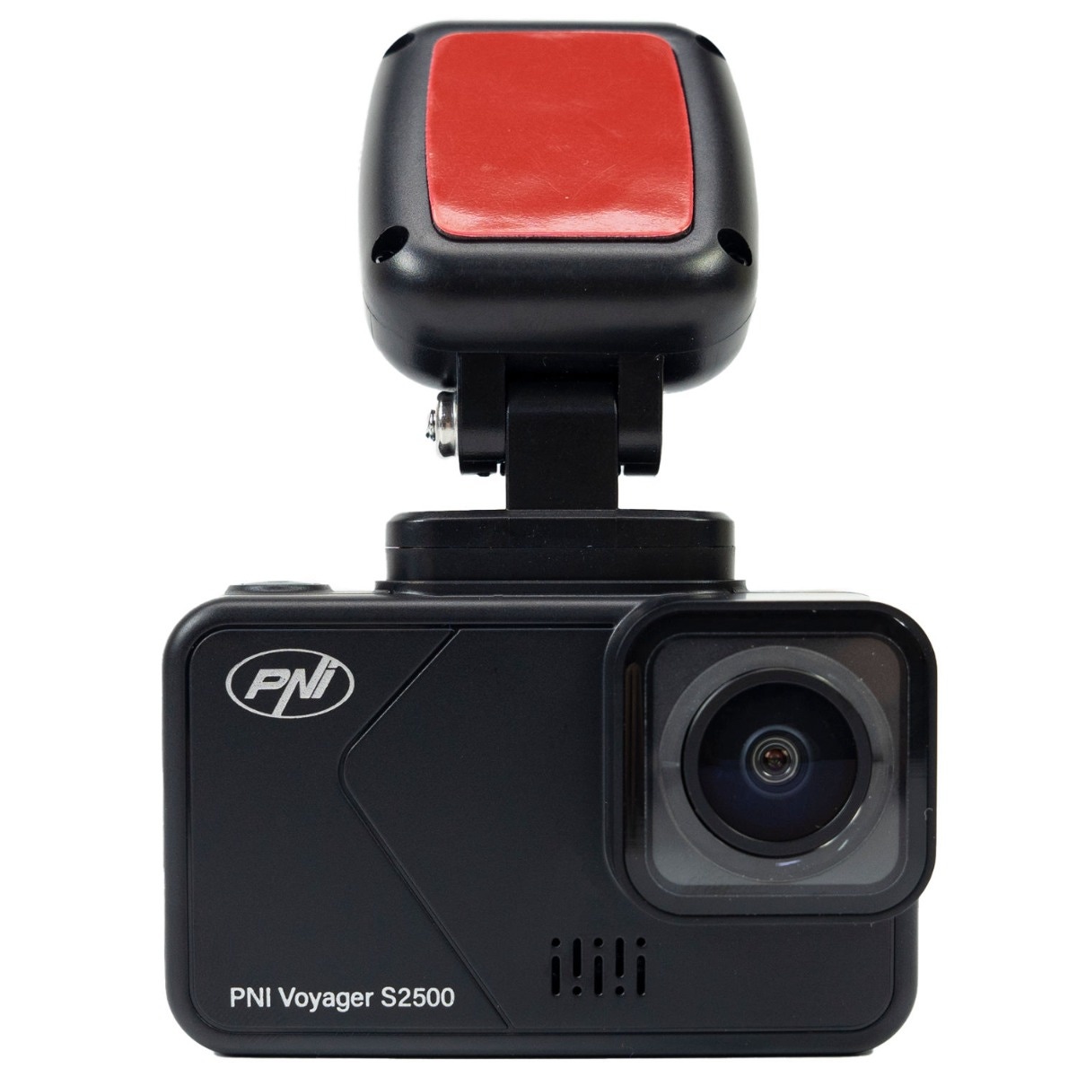 Camera auto de bord DVR, PNI Voyager S2500, Wi-Fi, Ultra HD / 4K, inregistrare in bucla, monitorizare parcare, detectie miscare, inregistrare video / audio, unghi vizualizare 170 grade, 2 inch, negru