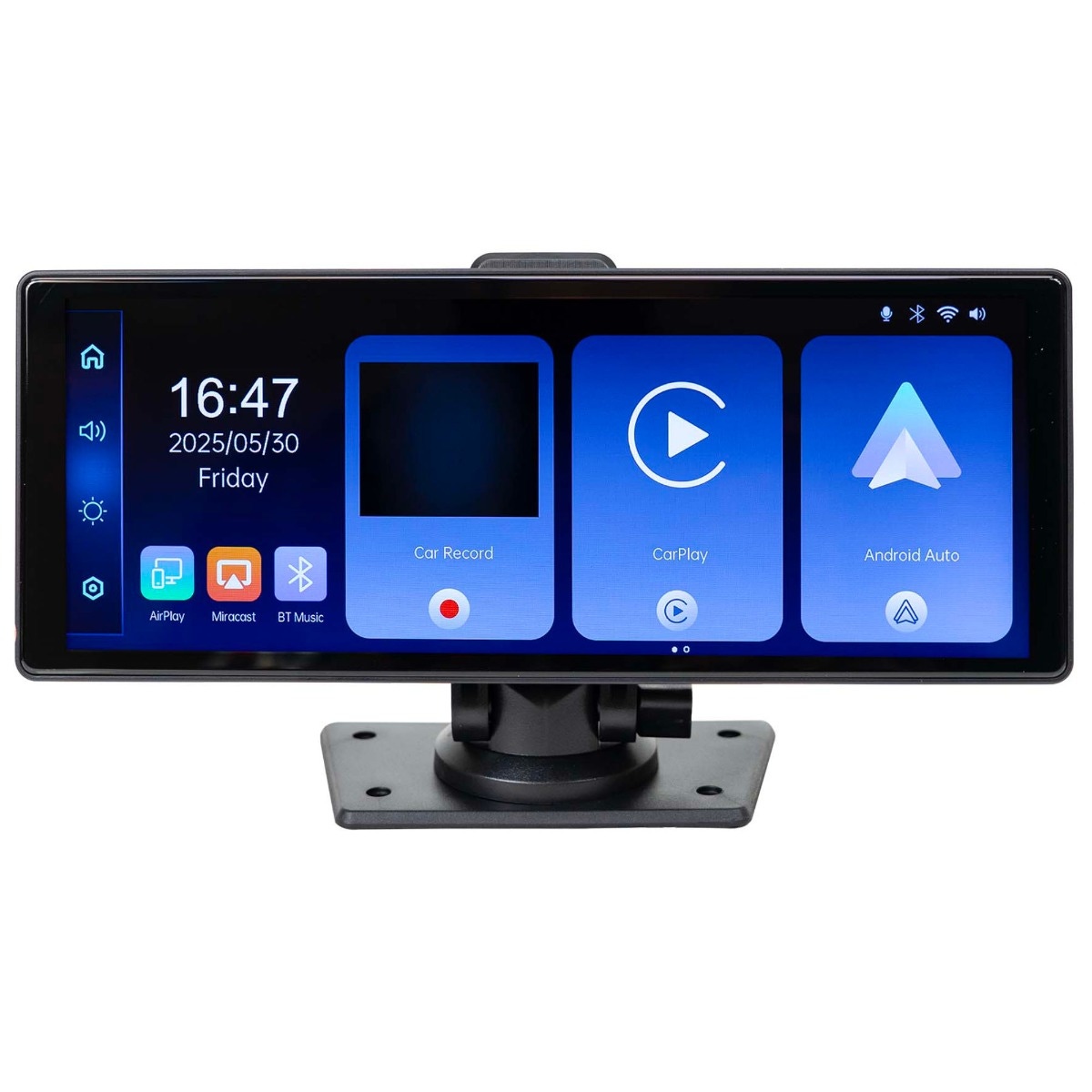 Multimedia player auto, PNI L1026, Bluetooth, slot card microSD, Aux in, ecran IPS tactil 10.26 inch, FM transmitter, Carplay, Miracast, AirPlay