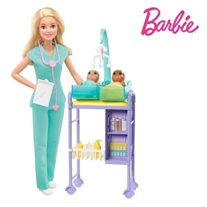 Barbie Papusa Medic Pediatru - Mattel