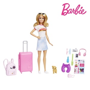 Papusa Barbie Gata de Calatorie -  Mattel