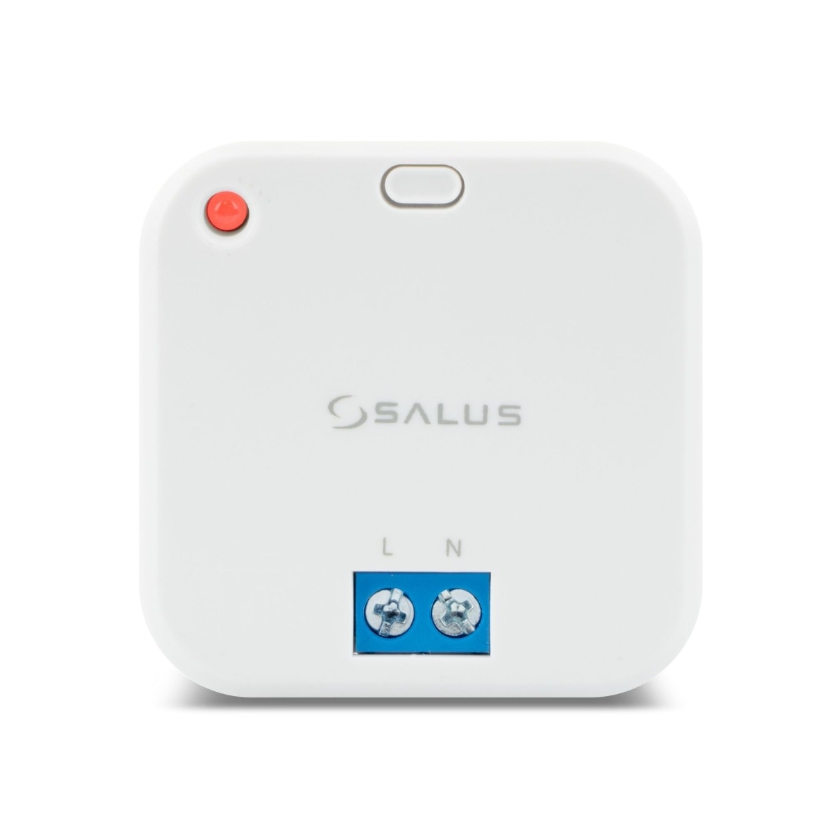 Amplificator semnal Salus RE600, wireless, ZigBee, 2.4 GHz, alb