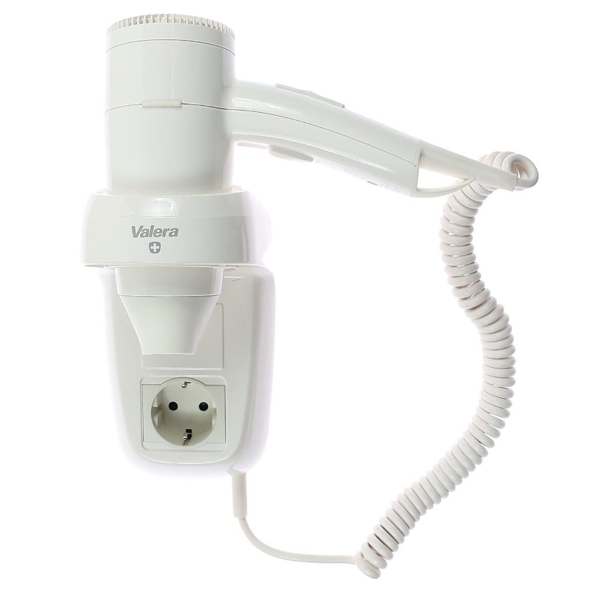 Uscator de par Valera Premium Smart 1200 Socket 533.03/044.02, 1200 W, 2 viteze, 3 setari temperatura, priza Schuko 16A, alb