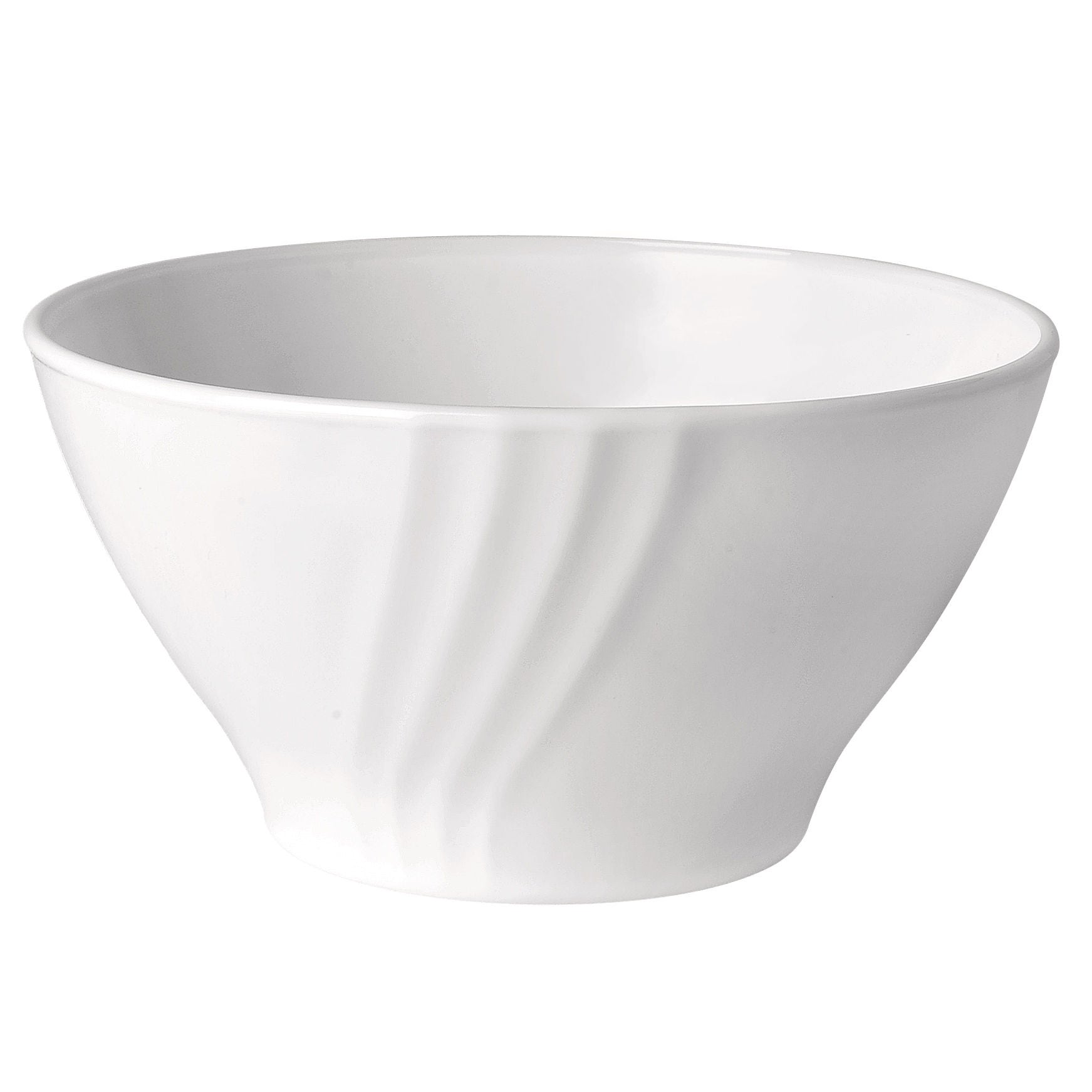 Bol cu picior pentru servirea mesei, Bormioli Ebro, sticla opal, alb, 14 cm