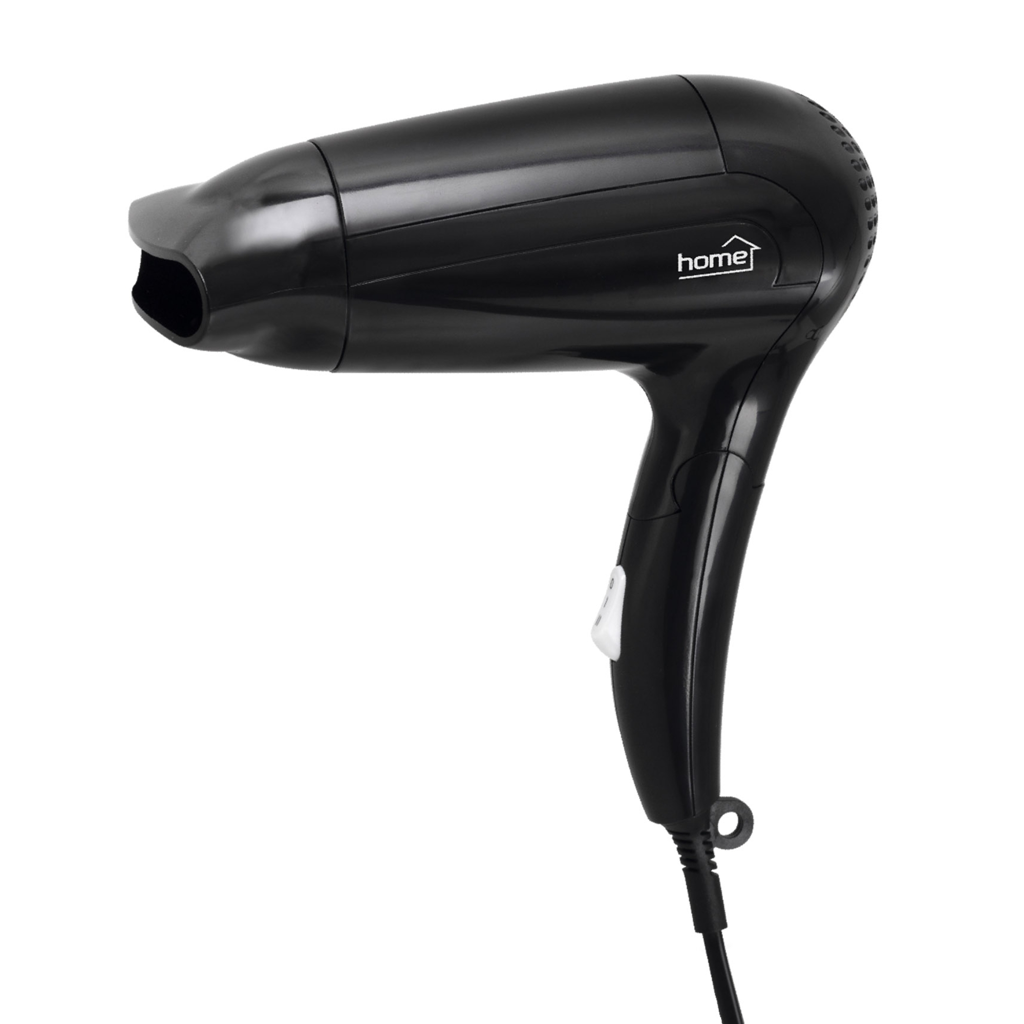 Uscator de par Home HG HSZ 18, 1400 W, 2 viteze, 1 setare temperatura, maner pliabil, negru