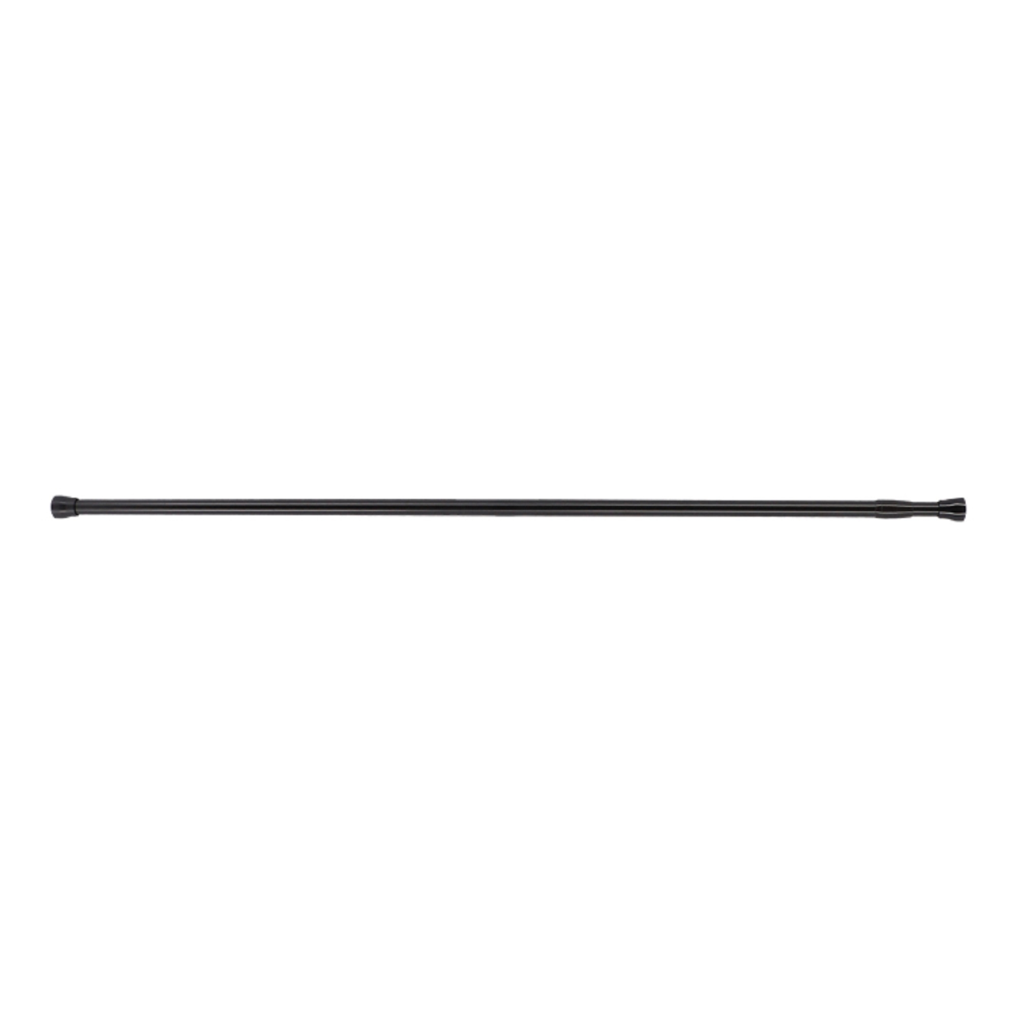 Bara perdea dus, extensibila, Tendance CR2103103, aluminiu, negru, 110 - 200 cm