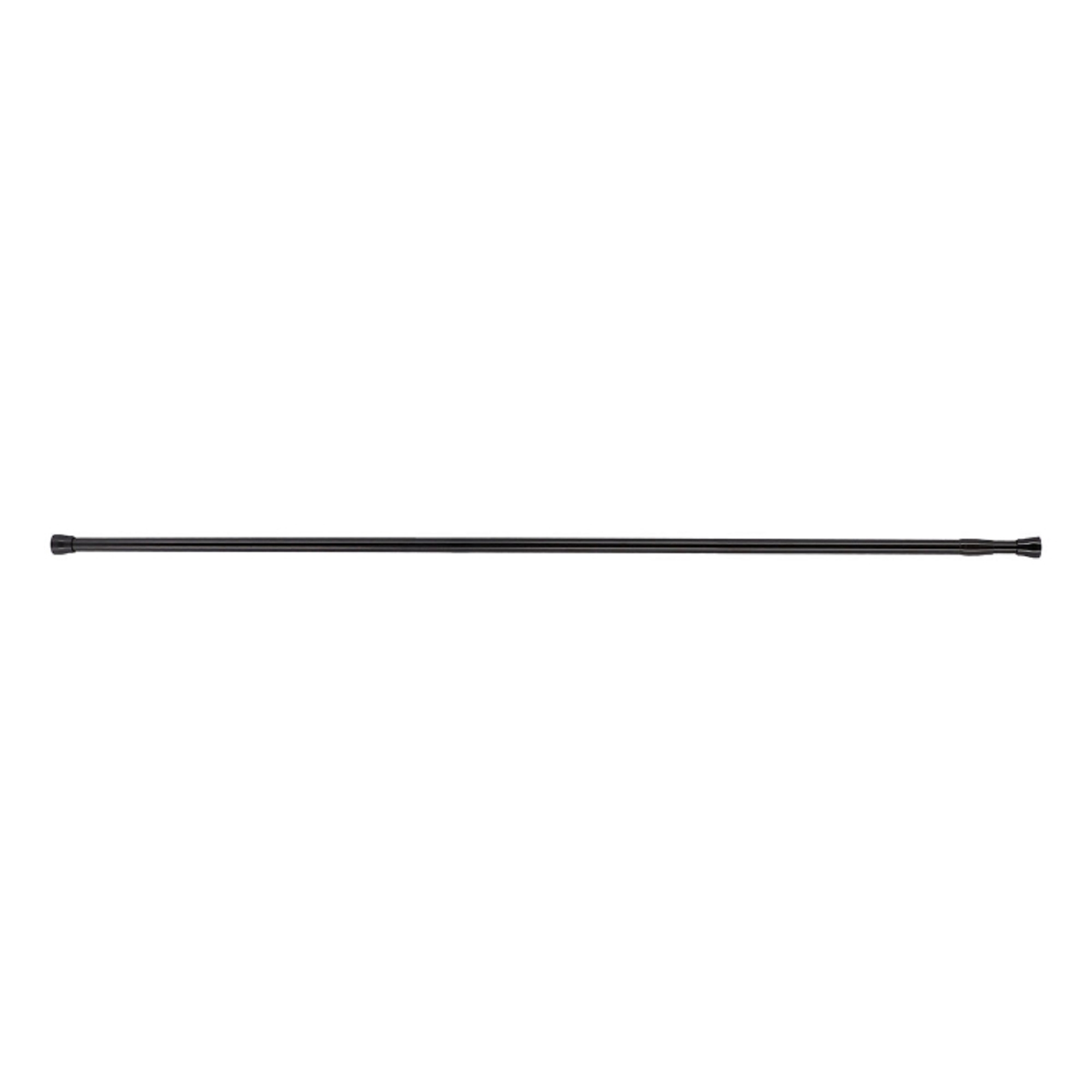 Bara perdea dus, extensibila, Tendance CR2104103, aluminiu, negru, 135 - 250 cm