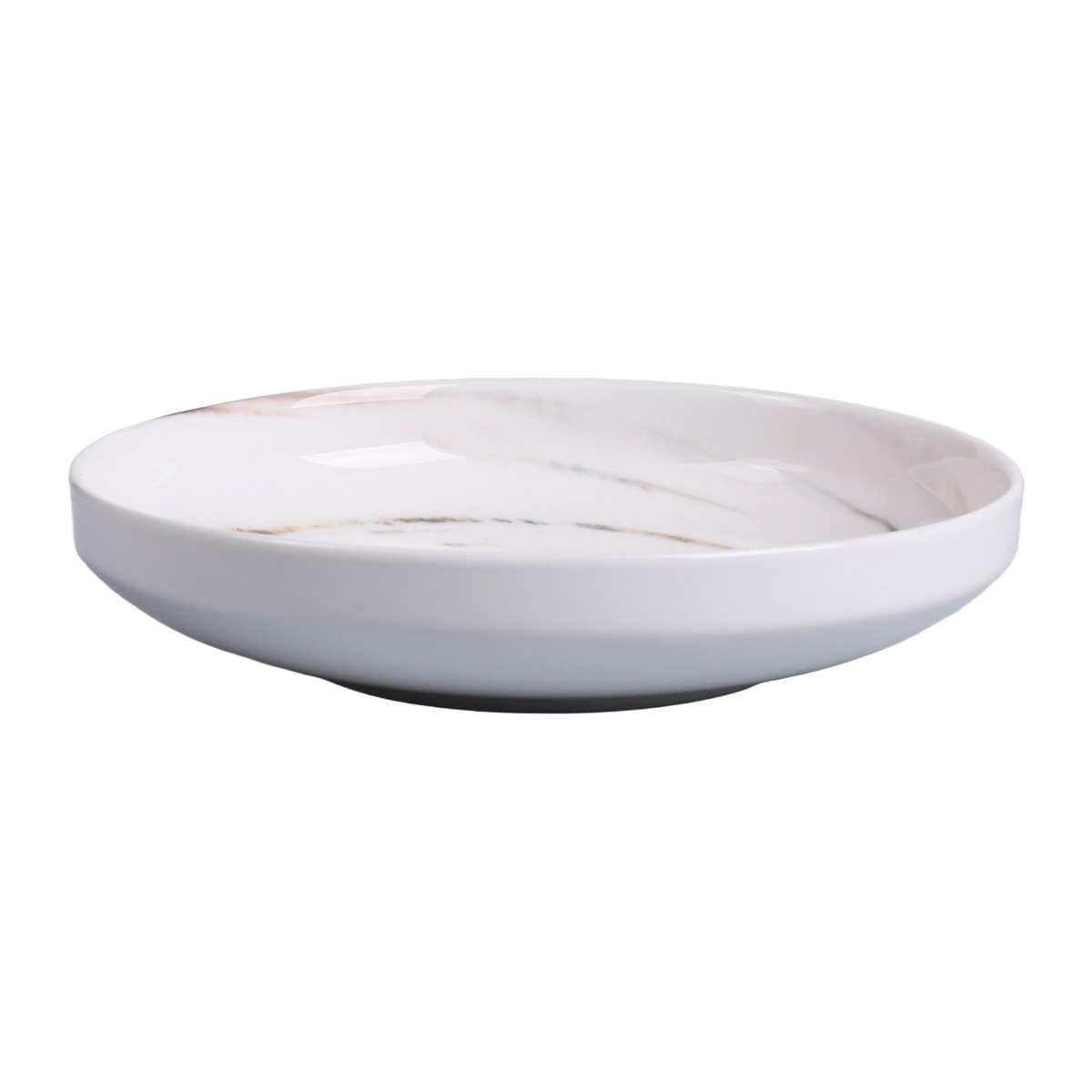Farfurie adanca PM025-SP, portelan, crem, 19 cm - imagine 2