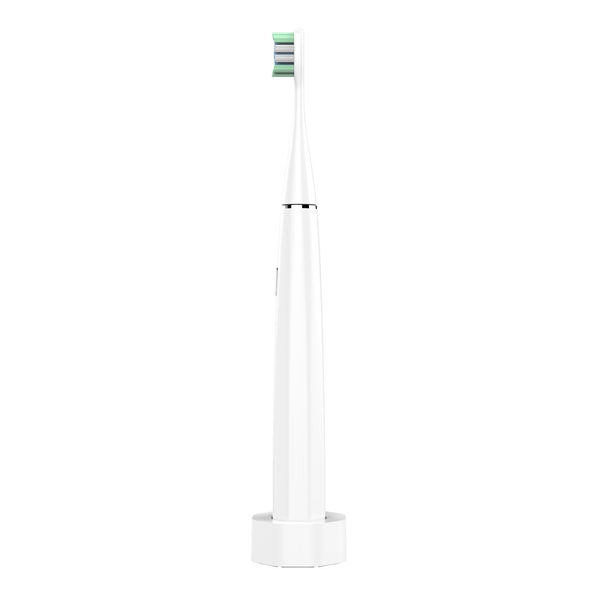 Periuta de dinti electrica, Aeno ADB0001S, 4 viteze, 4 programe, mod Clean, mod Masaj, mod Smart, mod Soft, mod White, 3 capete periaj, alb