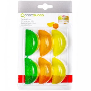 Set Cuburi Gheata Reutilizabile cu Model Lamaie - 6buc