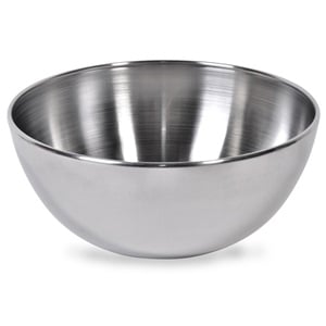Castron Rotund Argintiu din Inox 1.8L