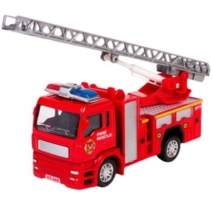 Vehicul Rosu Miniatura Pompieri 1:55