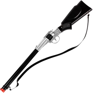 Arma Jucarie Pusca cu Capse (8 Cartuse) 68cm