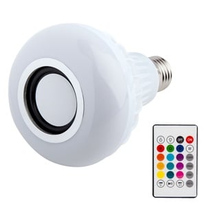 Bec LED cu Bluetooth & Muzica 12W -  E27