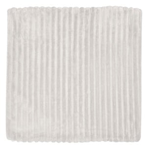 Fata de Perna Decorativa de Iarna Flannel Ecru 45x45cm
