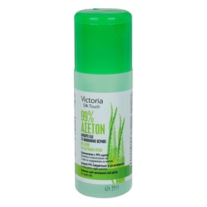 Acetona pentru Oja Semipermanenta cu Aloe Vera 125 ml