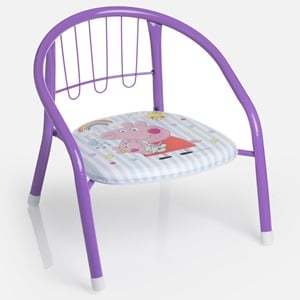 Scaun Metalic pentru Copii Peppa 36x35x36cm