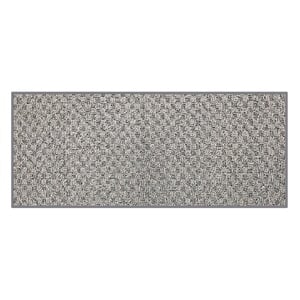 Covor Traversa Gri cu Model 130x80cm