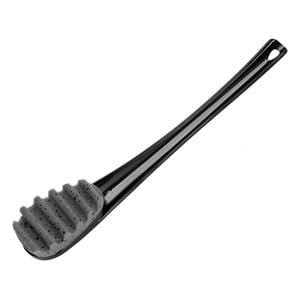 Burete de Baie cu Maner Negru Gri 45cm