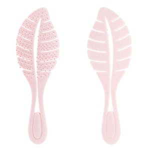 Perie Par din Plastic cu Model Pana Ondulat 23cm