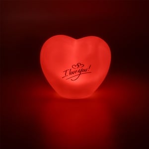 Lampa de Veghe Inima Roz 10x5x8.5cm