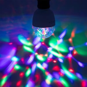 Bec de Petrecere cu Telecomanta & LED Multicolor 3W