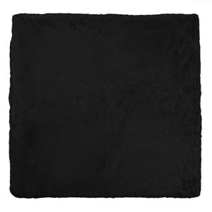 Fata de Perna Decorativa de Iarna Neagra Rabbit 50x50cm