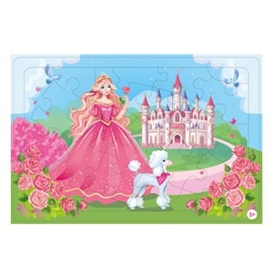 Puzzle Printesa cu Caine Caster (24 de piesa)