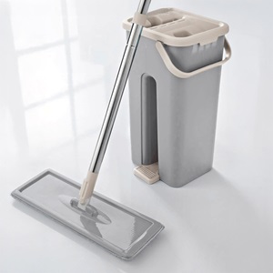 Set Galeata & Mop Gri 4L