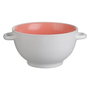 Bol Ceramic Alb Corai pentru Supa 700ml