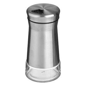Recipient din Sticla cu Capac Argintiu pentru Condimente 120ml