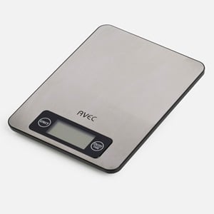 Cantar Electronic de Bucatarie LCD cu Sticla 5kg Inox
