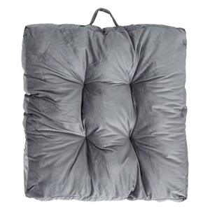 Perna de Podea Gri Velvet 60x60cm
