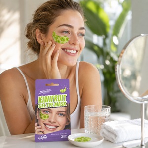 Eye Patches din Gel cu Kiwi - 2 perechi