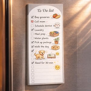 Bloc Notes Magnetic "To Do List" - 50 File