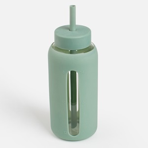 Sticla cu Acoperire de Silicon Verde Menta 800ml