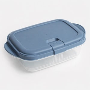 Caserola cu Capac Albastru & Clip 1,1L