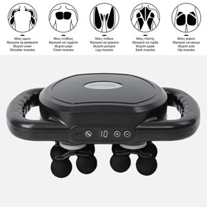 Aparat pentru Masaj Mio-Relaxant cu 12 Capete & USB