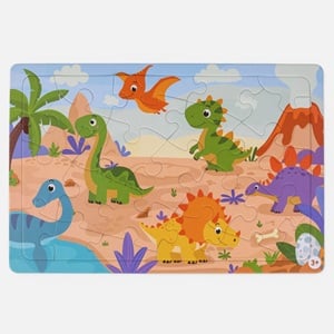 Puzzle Pui de Dinozaur (24 Piese)