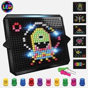 Joc Creativ Mozaic Cuie & LED - imagine 3