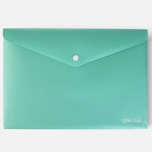 Mapa cu Capsa A4 Verde Menta Metalizat