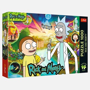 Puzzle Rick & Morty Extraterestri (1000 Piese) - Trefl