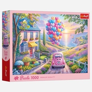 PUZZLE 1000BUC BEETLE-ROZ+BALOA INIM