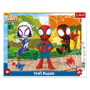 Puzzle Spidy & Amazing Friends (25 de piese)  - Trefl