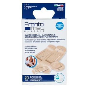 Plasturi Clasici cu Tifon Antiseptic Diferite Marimi - 20buc
