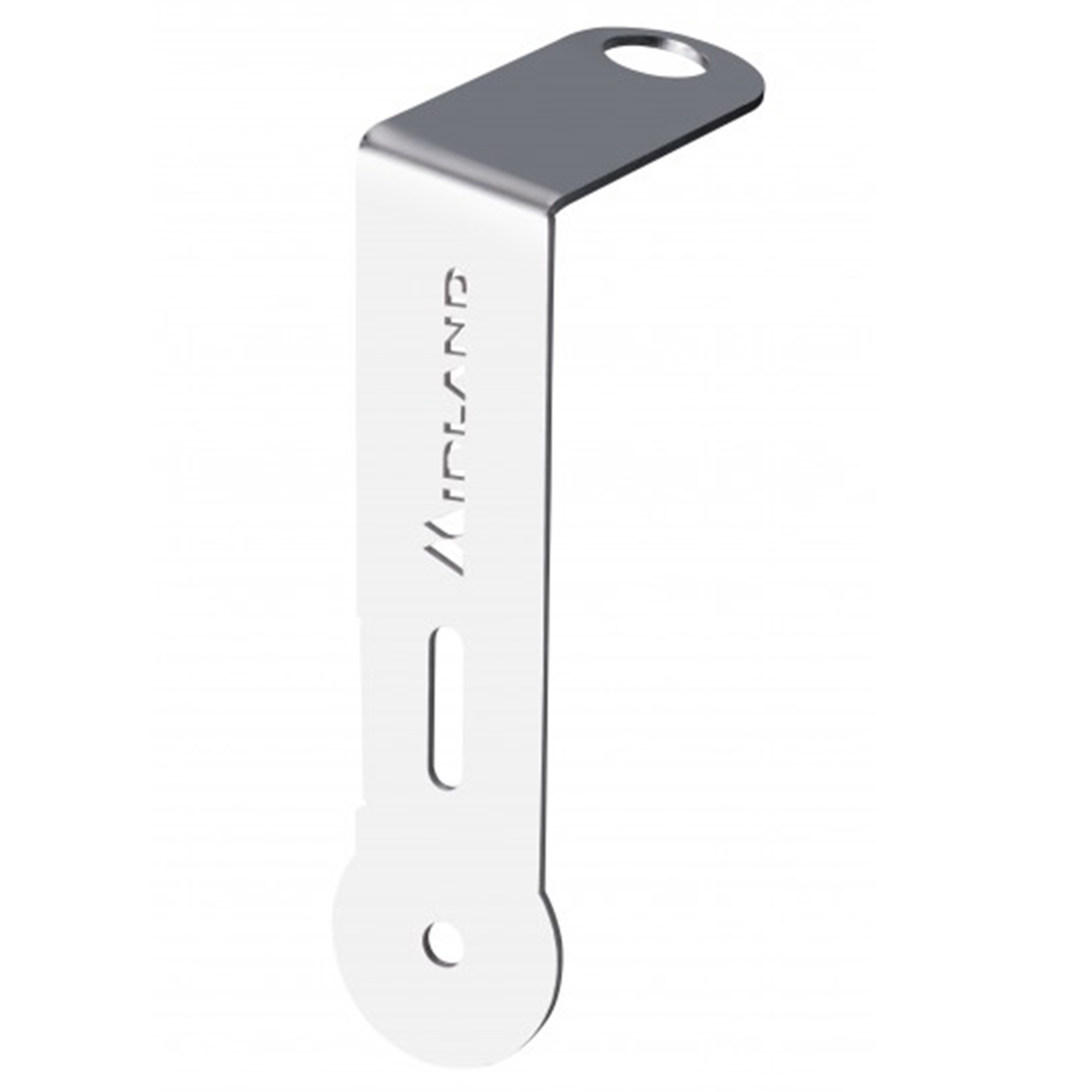 Suport montaj, Midland AB Scania R2-R3, pentru antena statie radio auto CB cu filet / fluture, pe caroserie, compatibil cu autovehicule medii si mari, otel inoxidabil, 5 x 12.2 x 21 cm