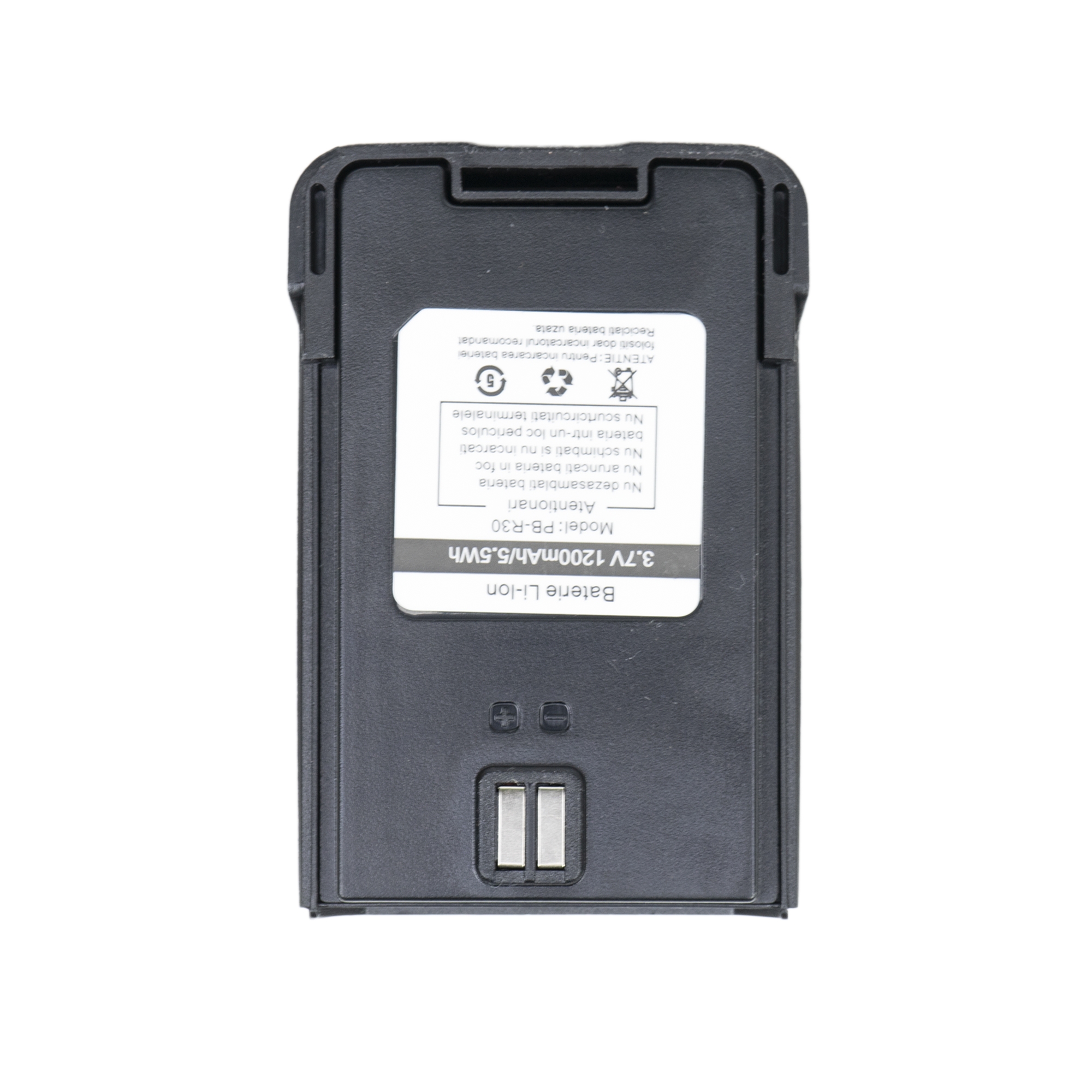 Acumulator PNI PB-R30, 3.7 V, mufa 2 pini tip Kenwood, compatibil cu PNI PMR R30
